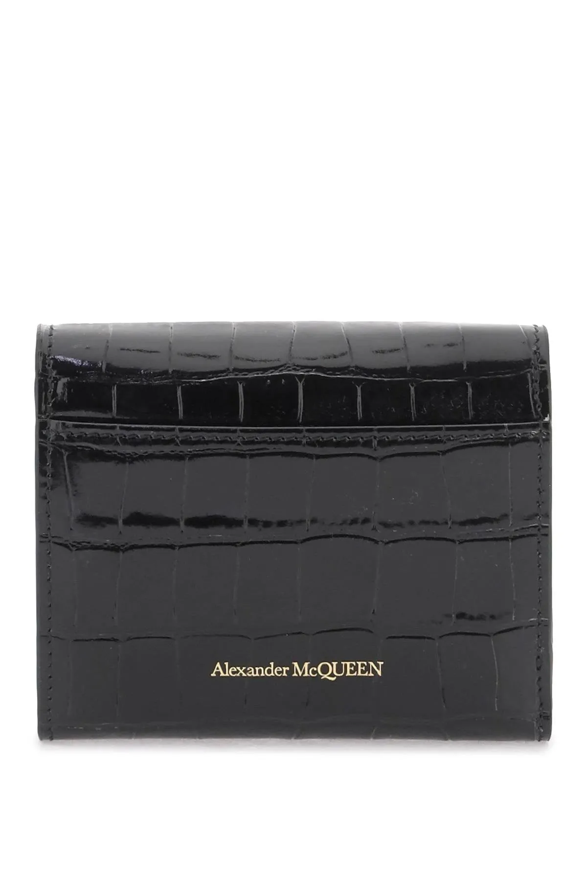 Alexander Mcqueen Compact Skull Wallet