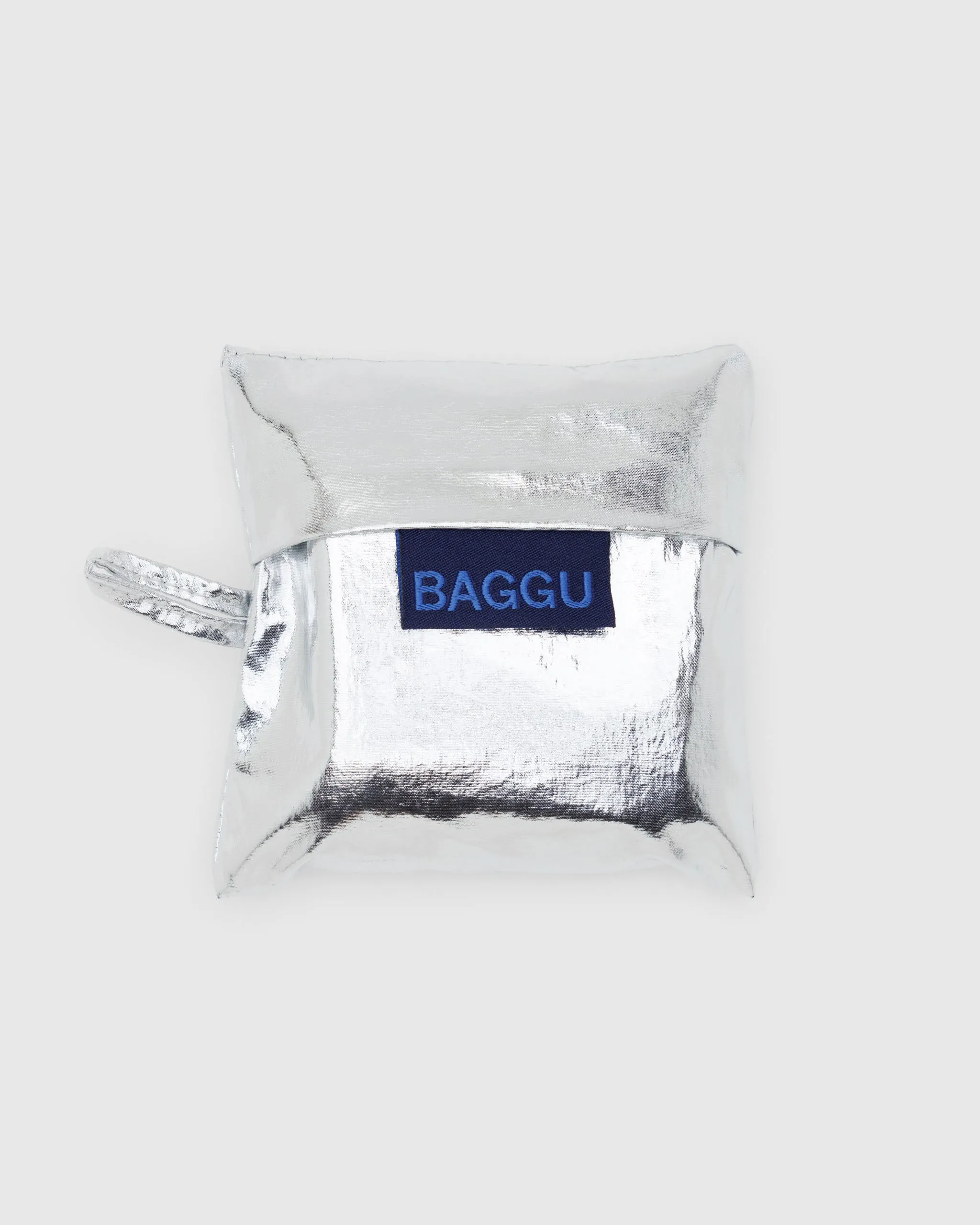 Baby BAGGU Metallic Silver