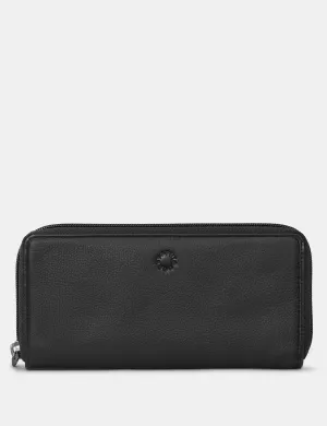 Black Leather Baxter Purse