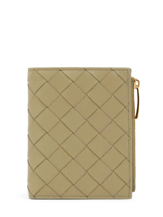 Bottega Veneta   Intrecciato small bi-fold leather wallet 