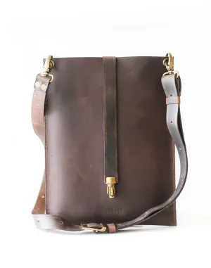 Brown Leather Case for iPad