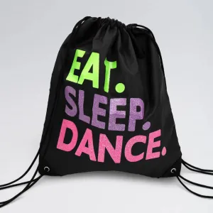 Capezio Eat.Sleep.Dance Drawstring Bag