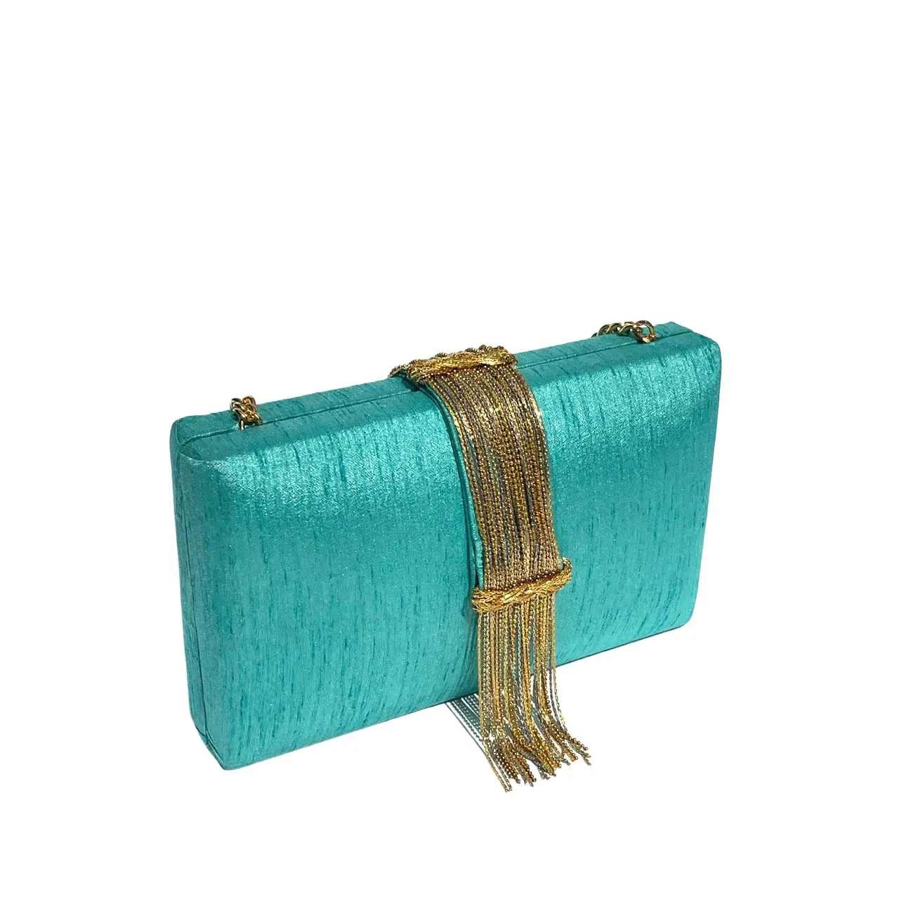 Capri Fringe Clutch