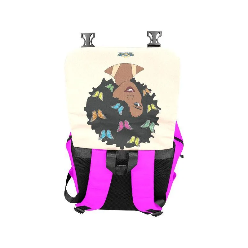 Chocolate Butterfly Diva Shoulders Bookbag