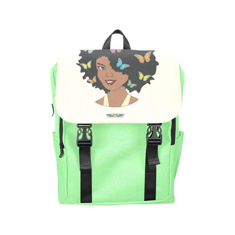 Chocolate Butterfly Diva Shoulders Bookbag