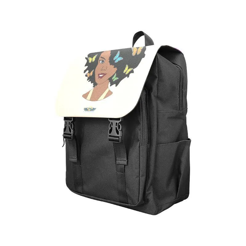 Chocolate Butterfly Diva Shoulders Bookbag