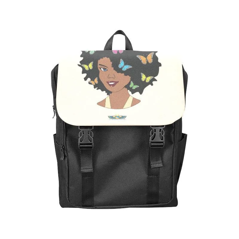 Chocolate Butterfly Diva Shoulders Bookbag