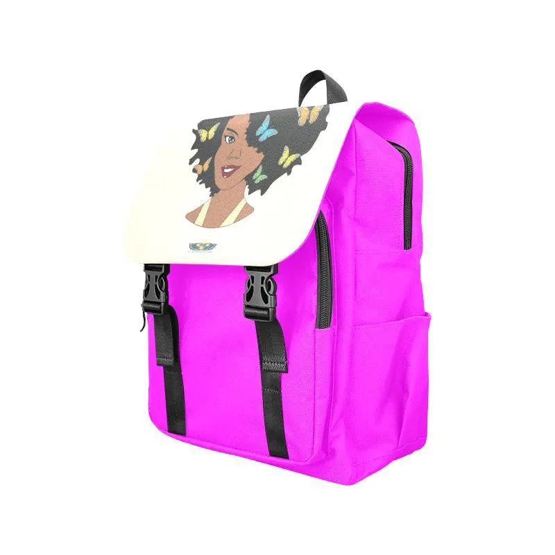 Chocolate Butterfly Diva Shoulders Bookbag