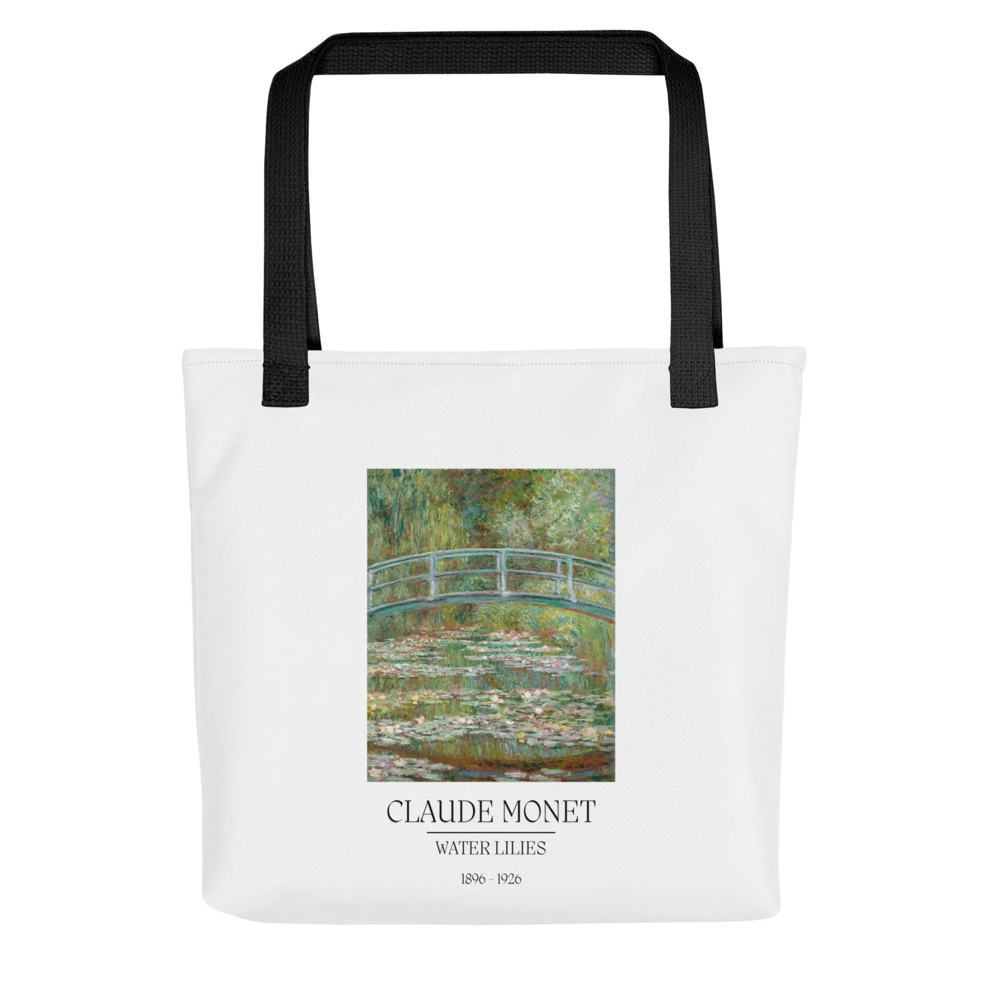 Claude Monet Inspired Water Lilies Tote Bag