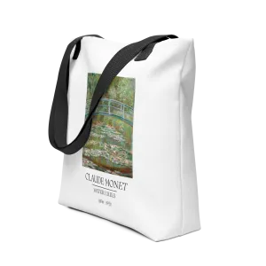 Claude Monet Inspired Water Lilies Tote Bag