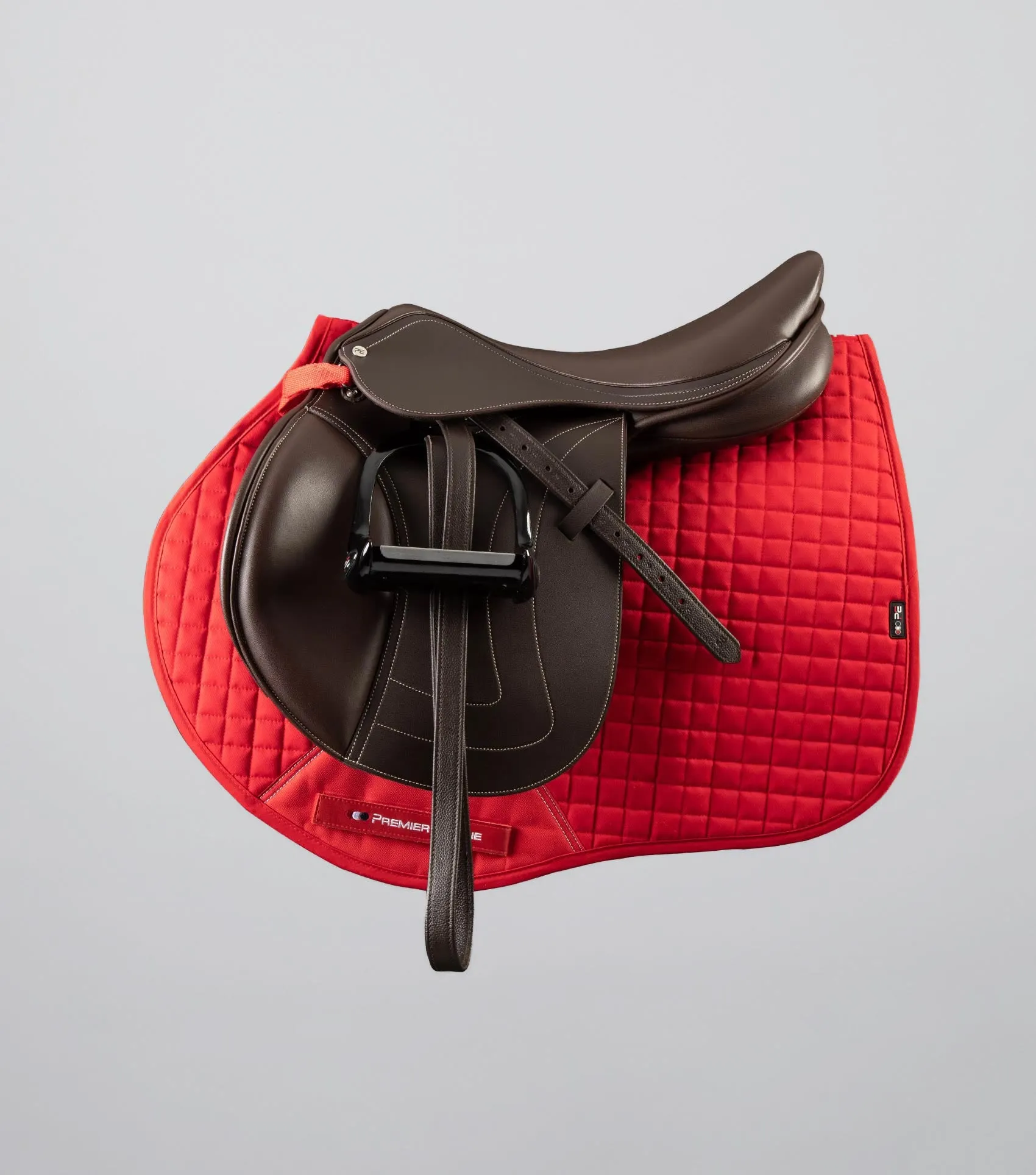 Close Contact Cotton GP/Jump Saddle Pad Red