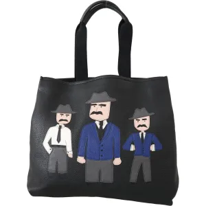 Dolce & Gabbana Elegant Black Leather Tote for Men