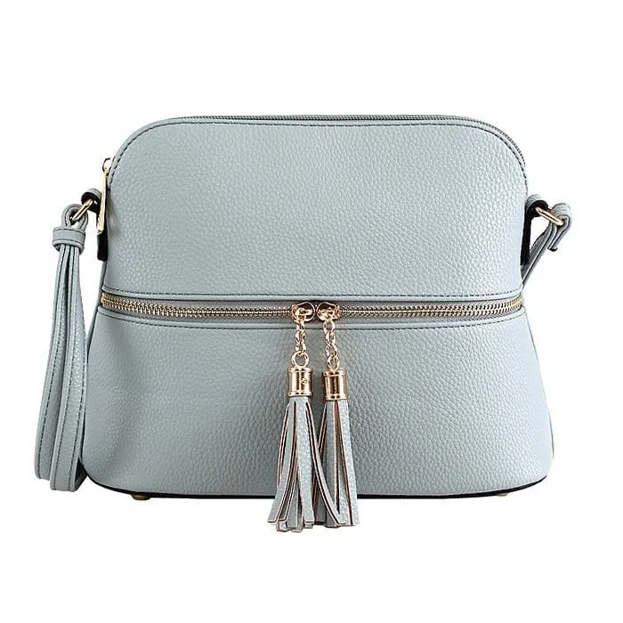 DX93031 HY3031 Dome Fashion Crossbody Bag with Tassel