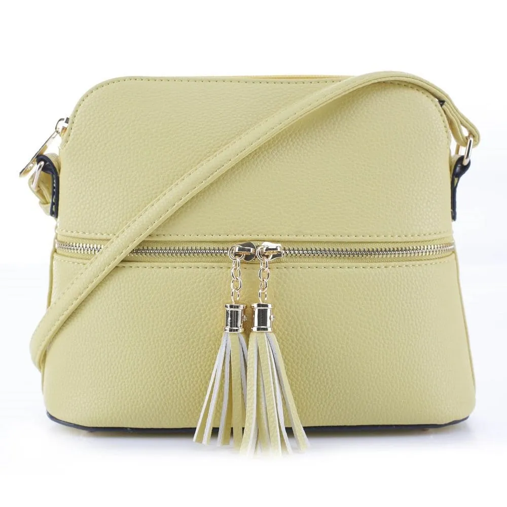 DX93031 HY3031 Dome Fashion Crossbody Bag with Tassel