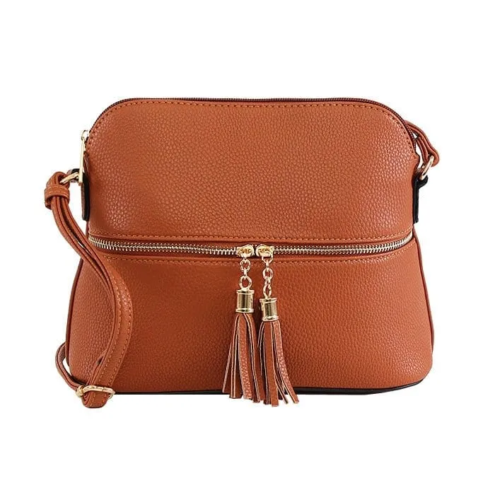 DX93031 HY3031 Dome Fashion Crossbody Bag with Tassel