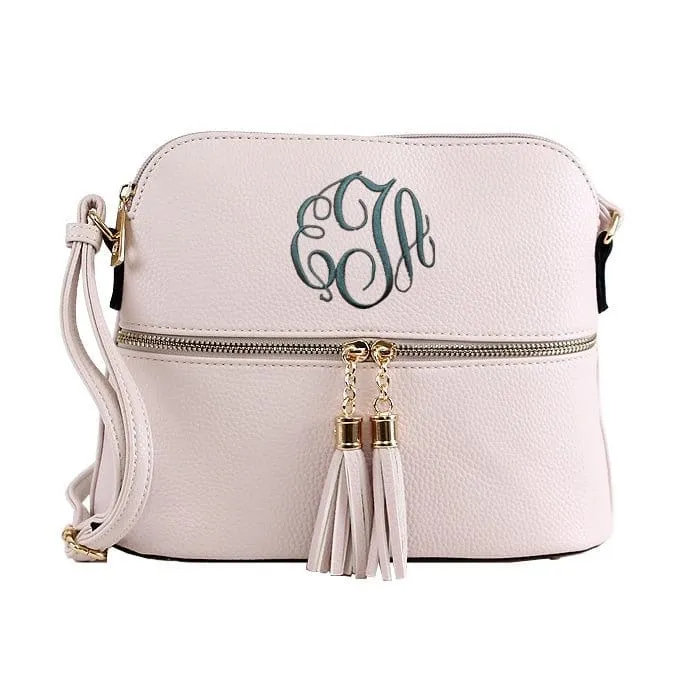 DX93031 HY3031 Dome Fashion Crossbody Bag with Tassel