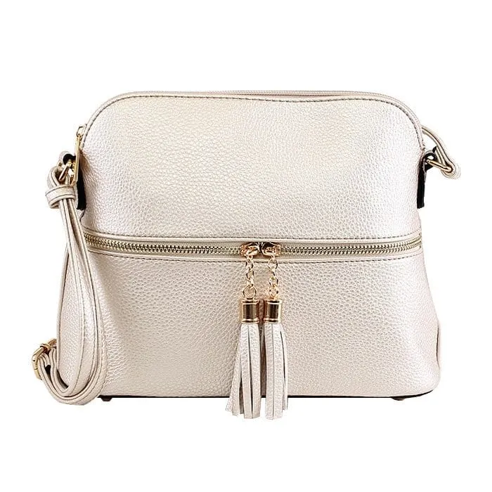 DX93031 HY3031 Dome Fashion Crossbody Bag with Tassel