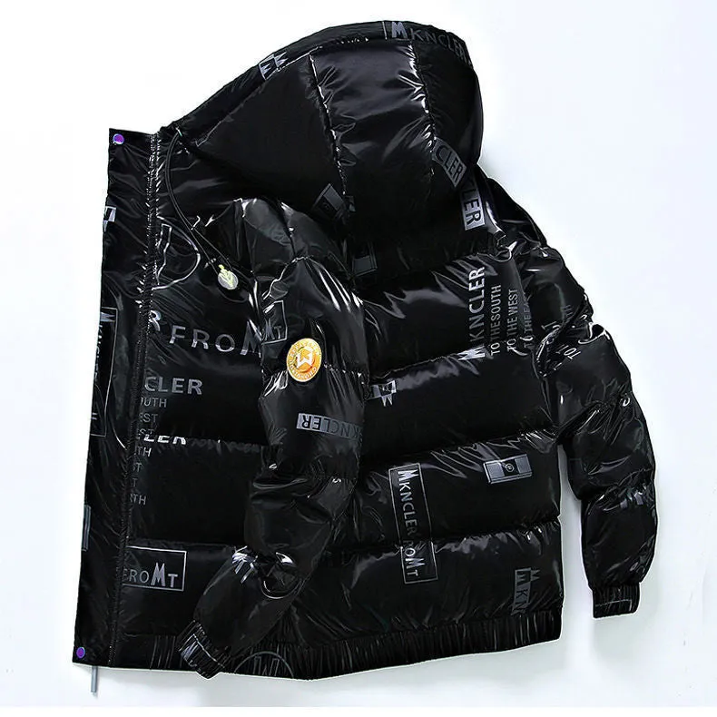 Fashion Trendy Warm Youth Hooded Jacket