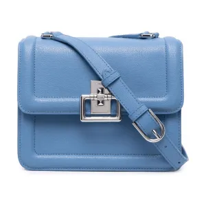 Furla Villa Small Leather Crossbody Bag - Vitello Blue