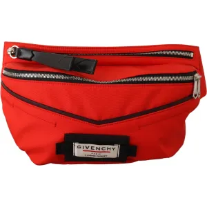 Givenchy Elegant Large Bum Belt Bag in Red and Black