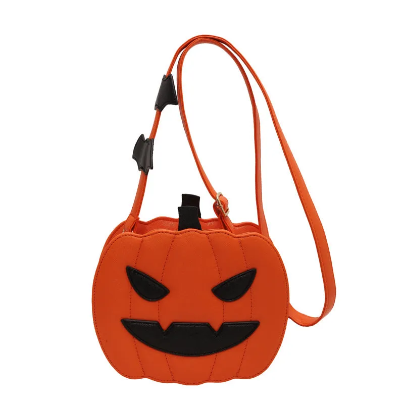 Halloween Pumpkin Cross Body Shoulder Bag