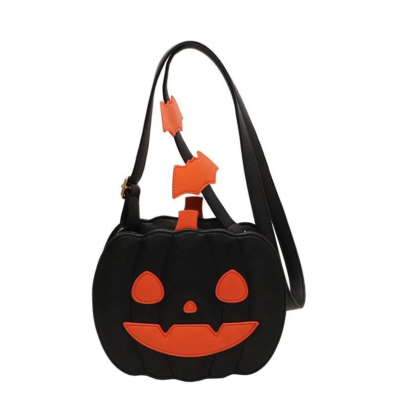 Halloween Pumpkin Cross Body Shoulder Bag