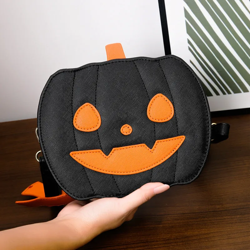 Halloween Pumpkin Cross Body Shoulder Bag