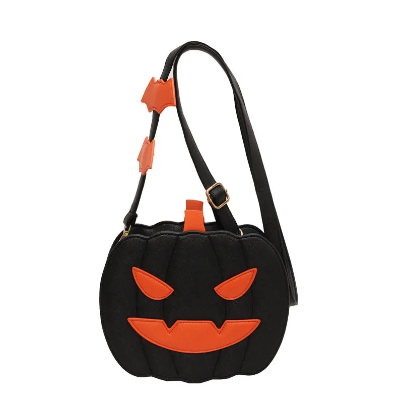 Halloween Pumpkin Cross Body Shoulder Bag