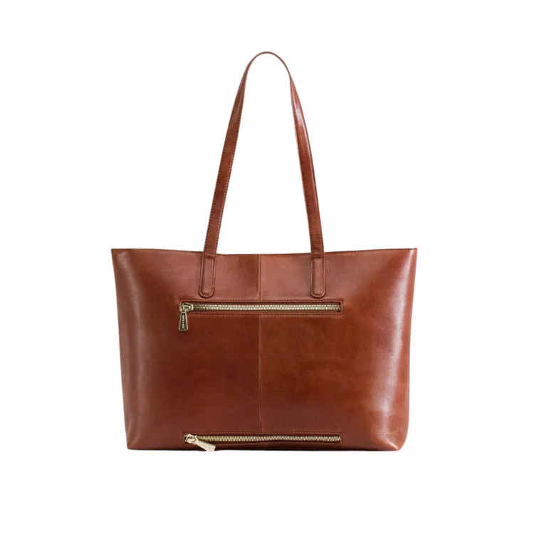 Jekyll & Hide Large Ladies Laptop Shopper - Tan