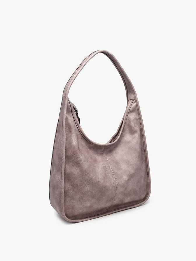 Joey Slouchy Hobo Bag - Ash Mauve