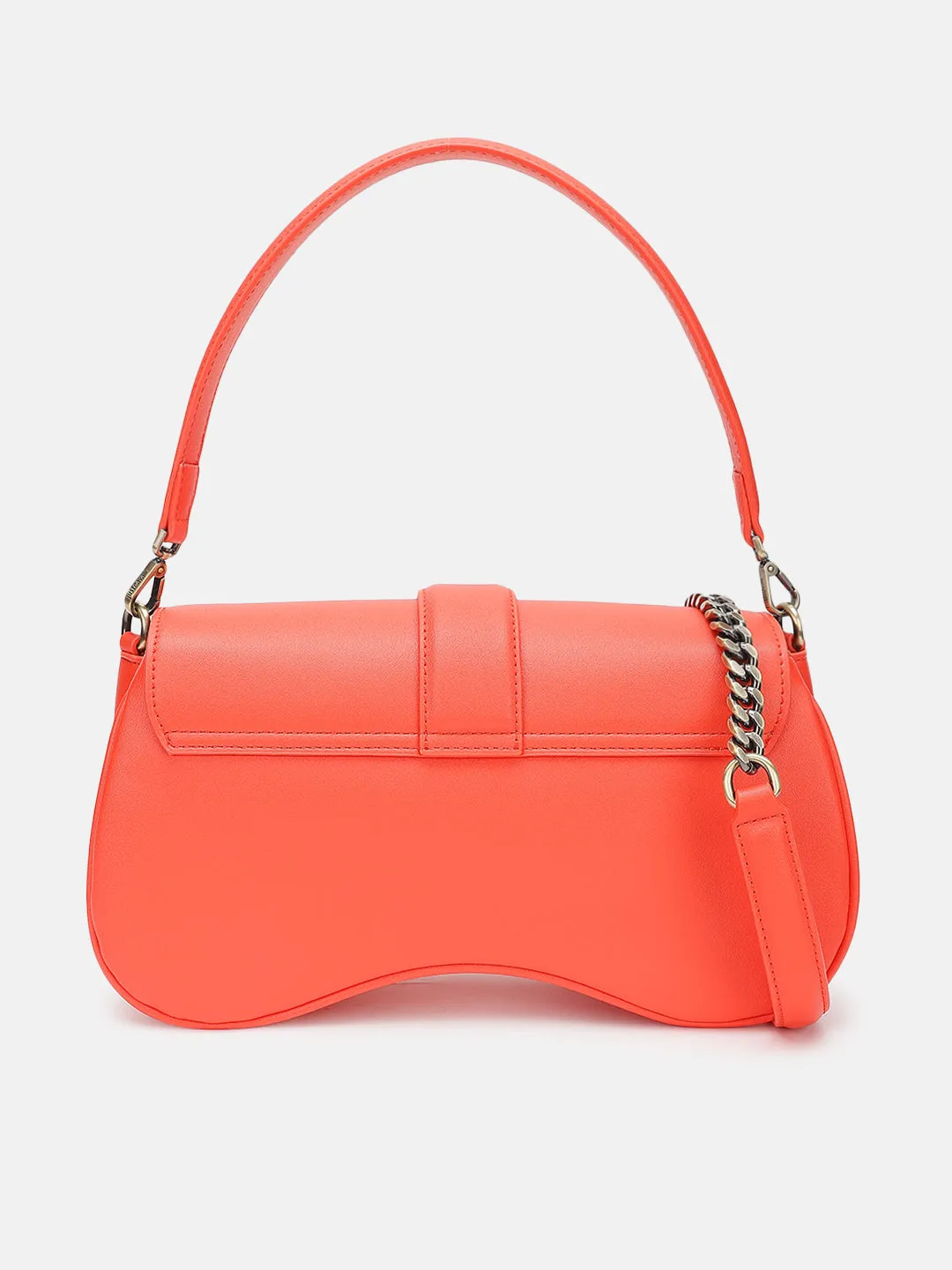 Just Cavalli Women Coral Solid Sling Bag