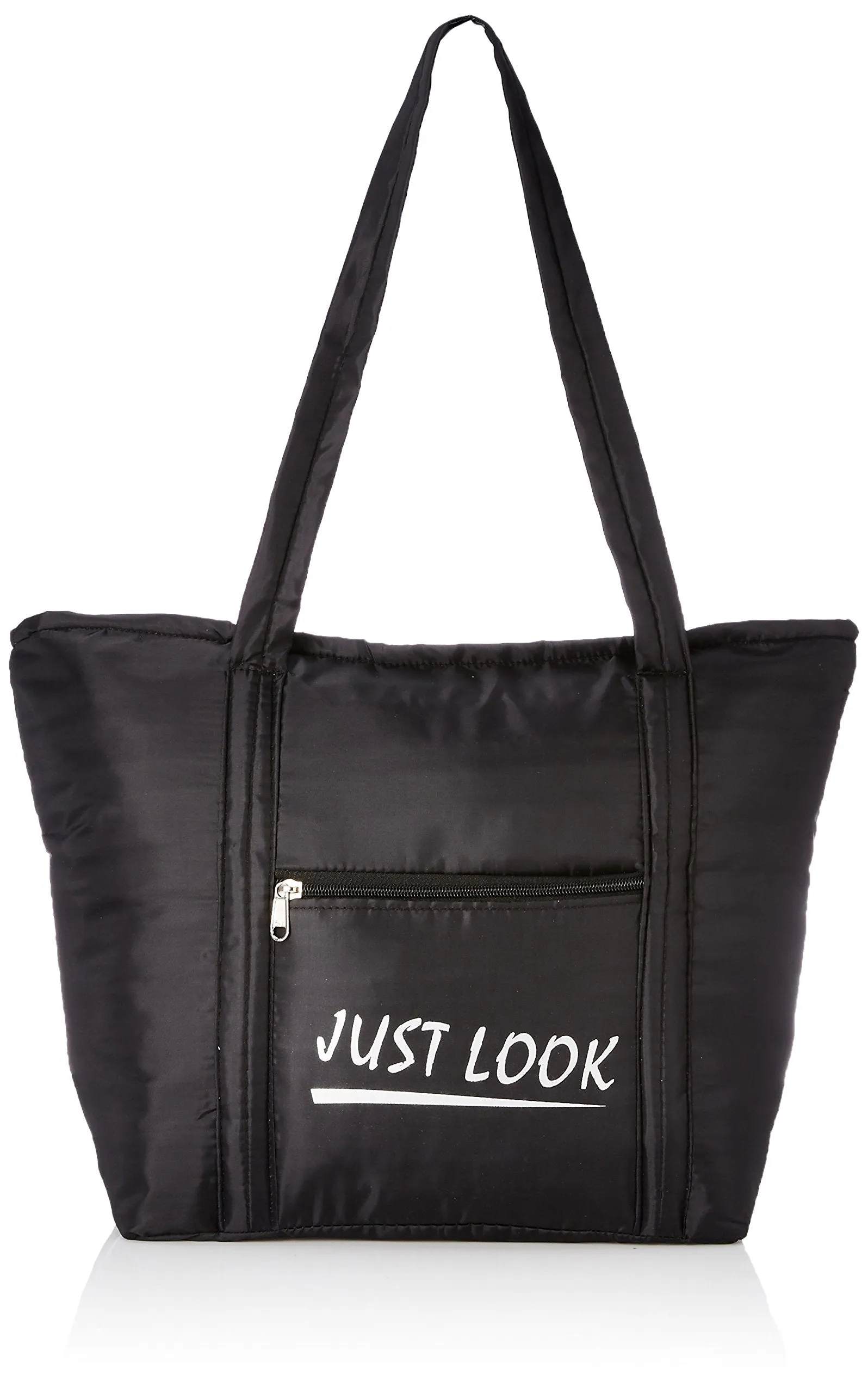 Kuber Industries Black Shopping Bag (NEWKUB0267)