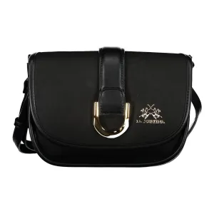 La Martina Black Polyethylene Women Handbag