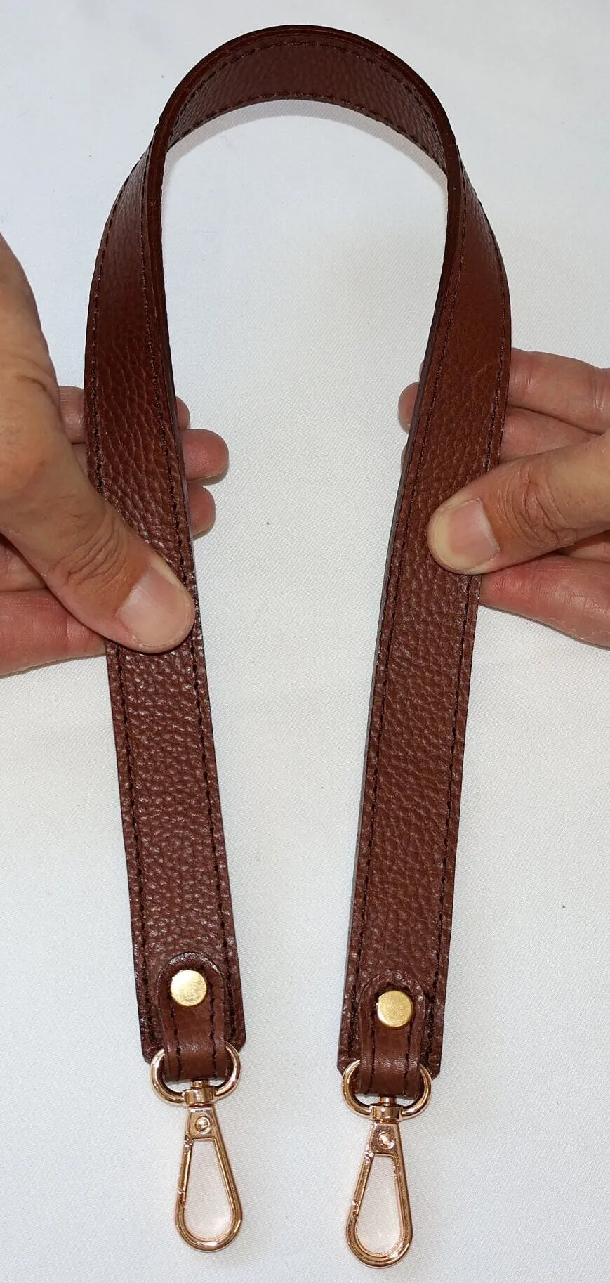 Leather Bag Handle - Genuine Leather Shoulder Strap, Durable & Stylish Replacement Handles for Bags  66cm//26" Length