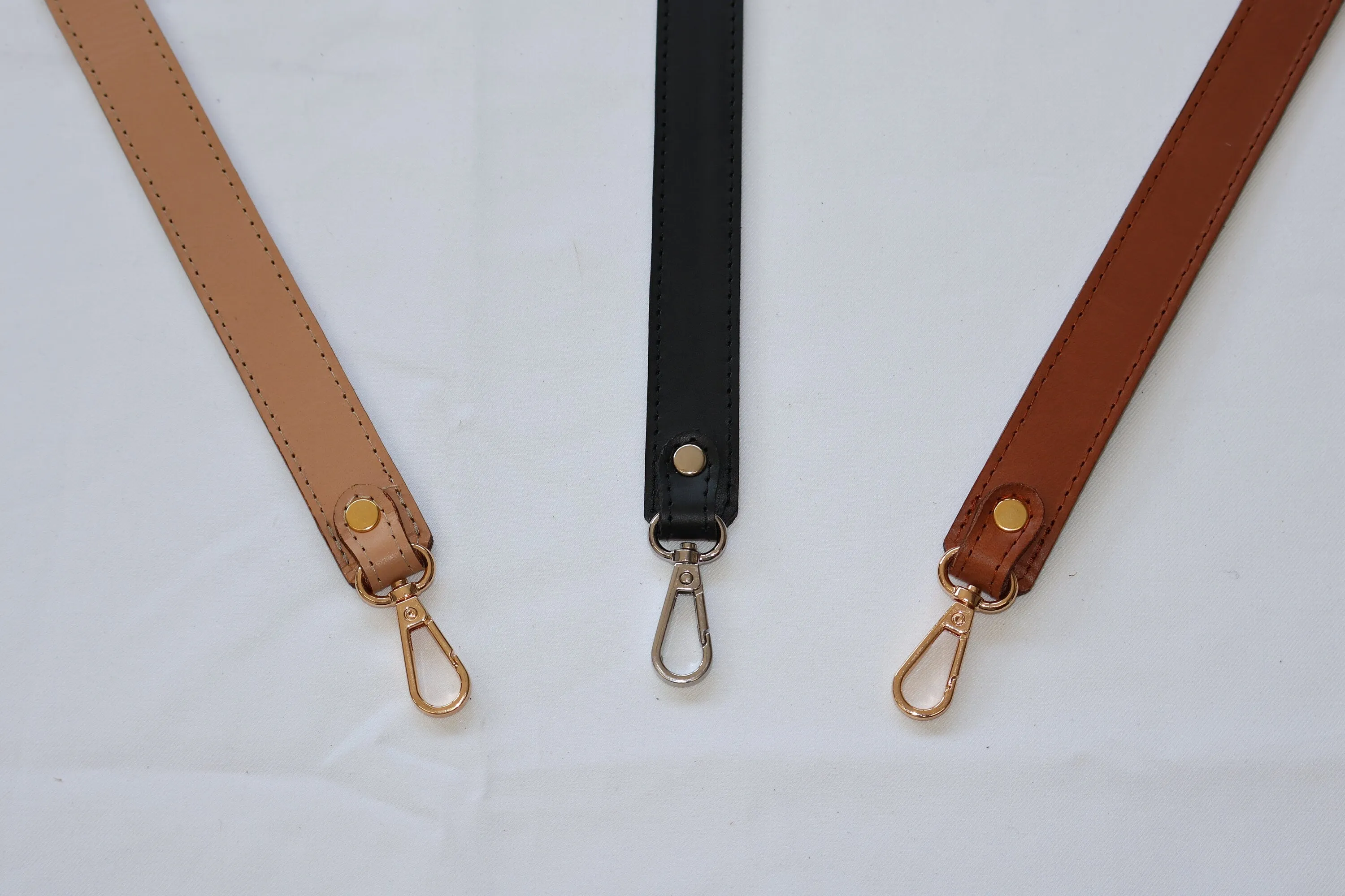 Leather Bag Handle - Genuine Leather Shoulder Strap, Durable & Stylish Replacement Handles for Bags  66cm//26" Length