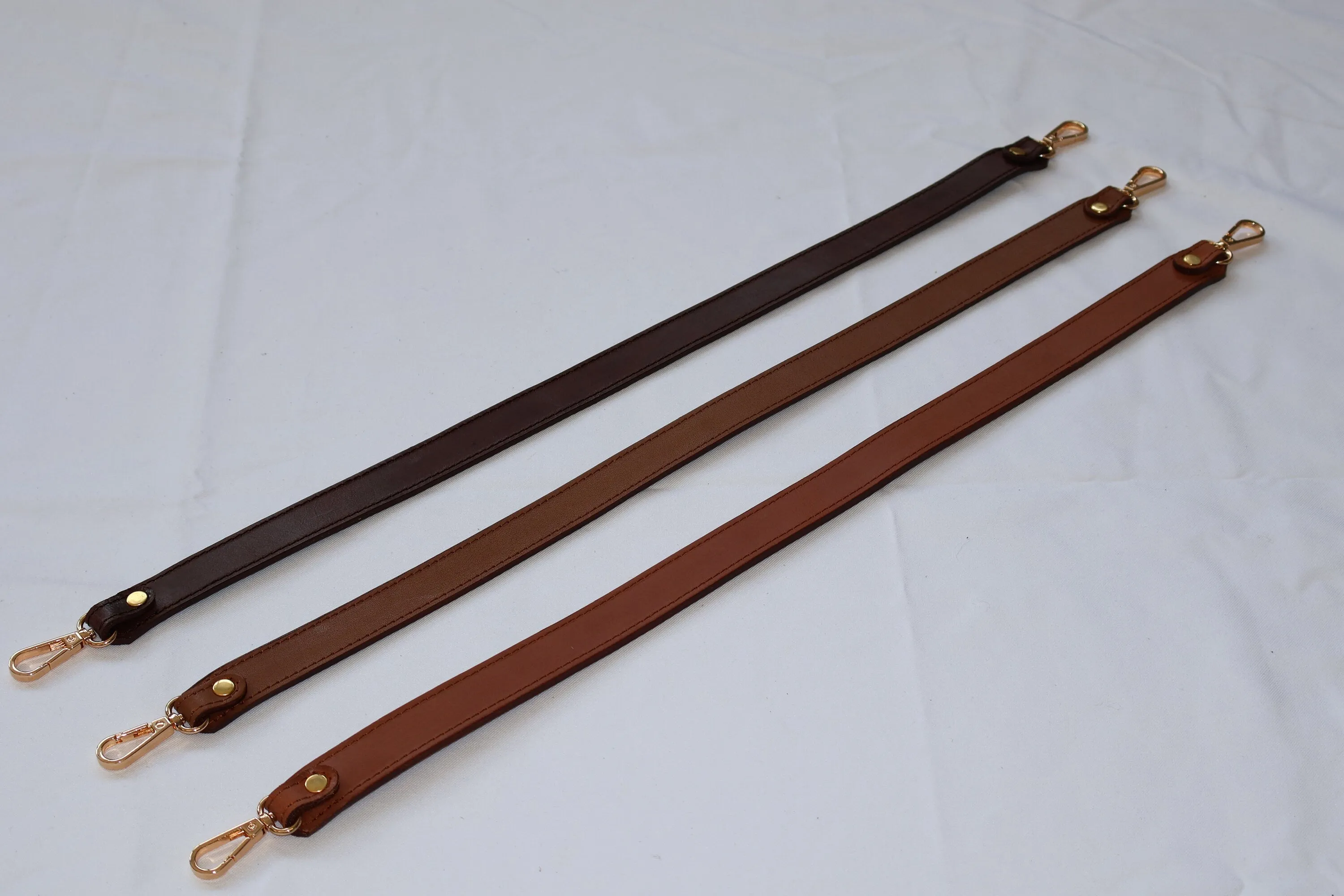 Leather Bag Handle - Genuine Leather Shoulder Strap, Durable & Stylish Replacement Handles for Bags  66cm//26" Length