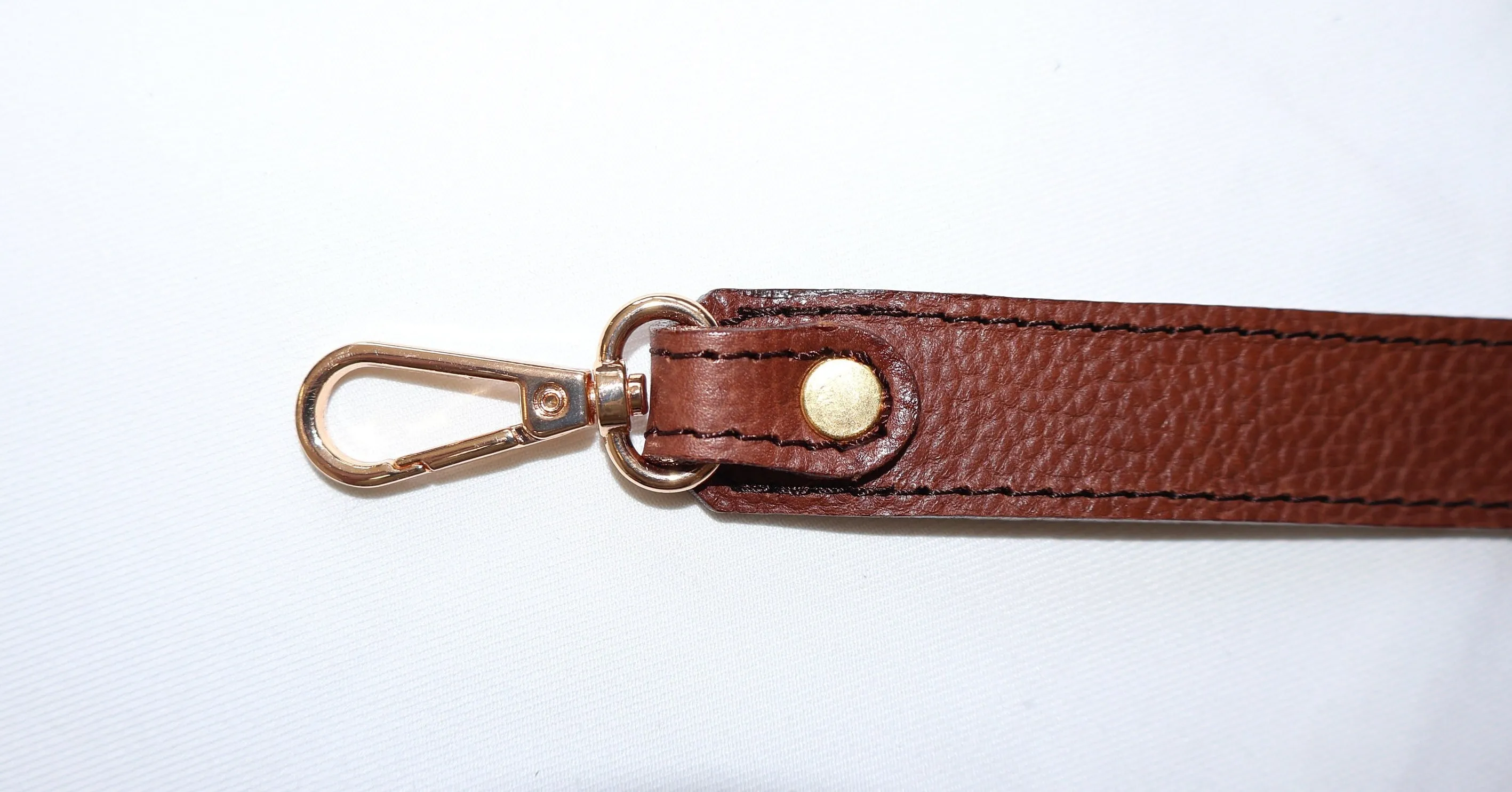 Leather Bag Handle - Genuine Leather Shoulder Strap, Durable & Stylish Replacement Handles for Bags  66cm//26" Length