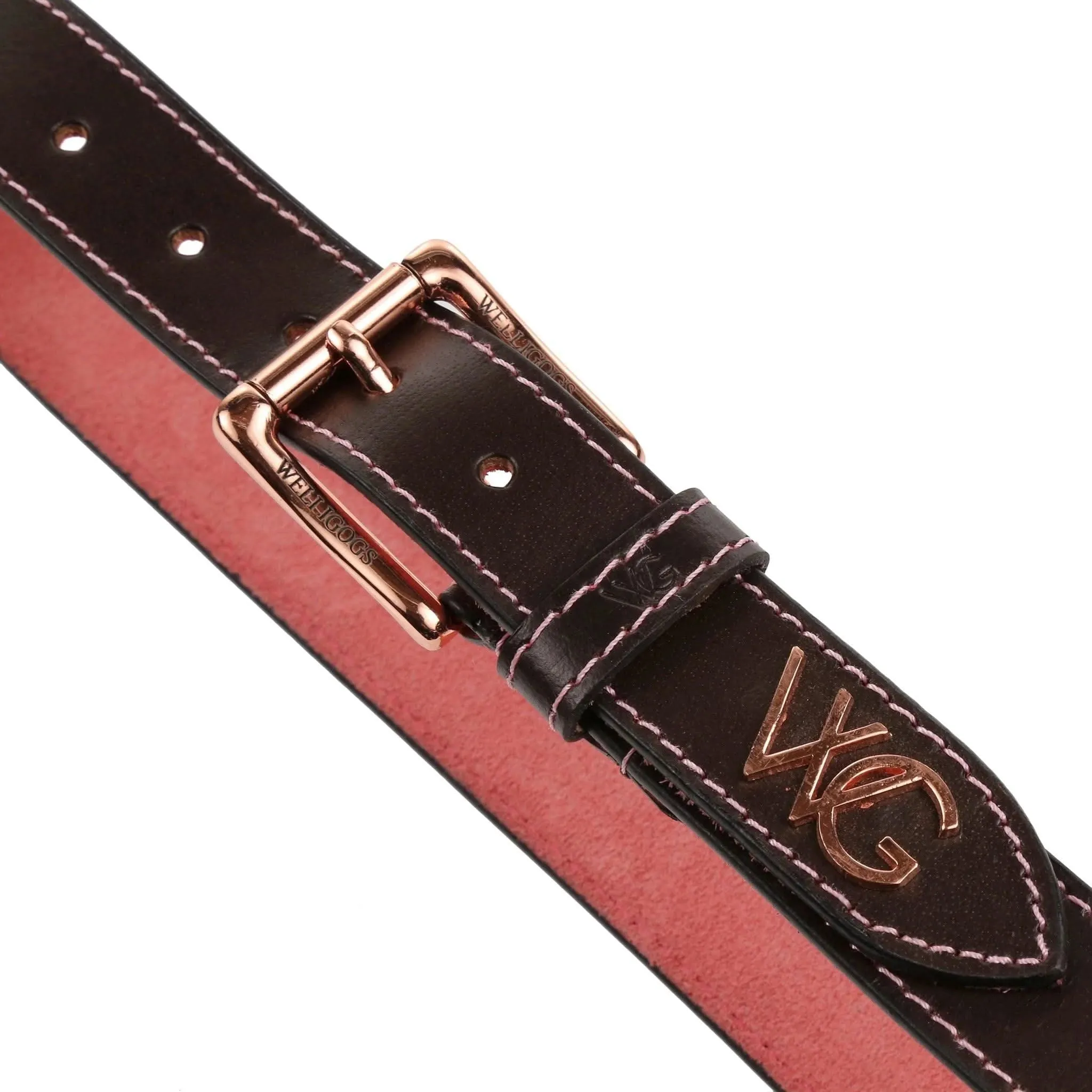 Leather Mahogany Belt