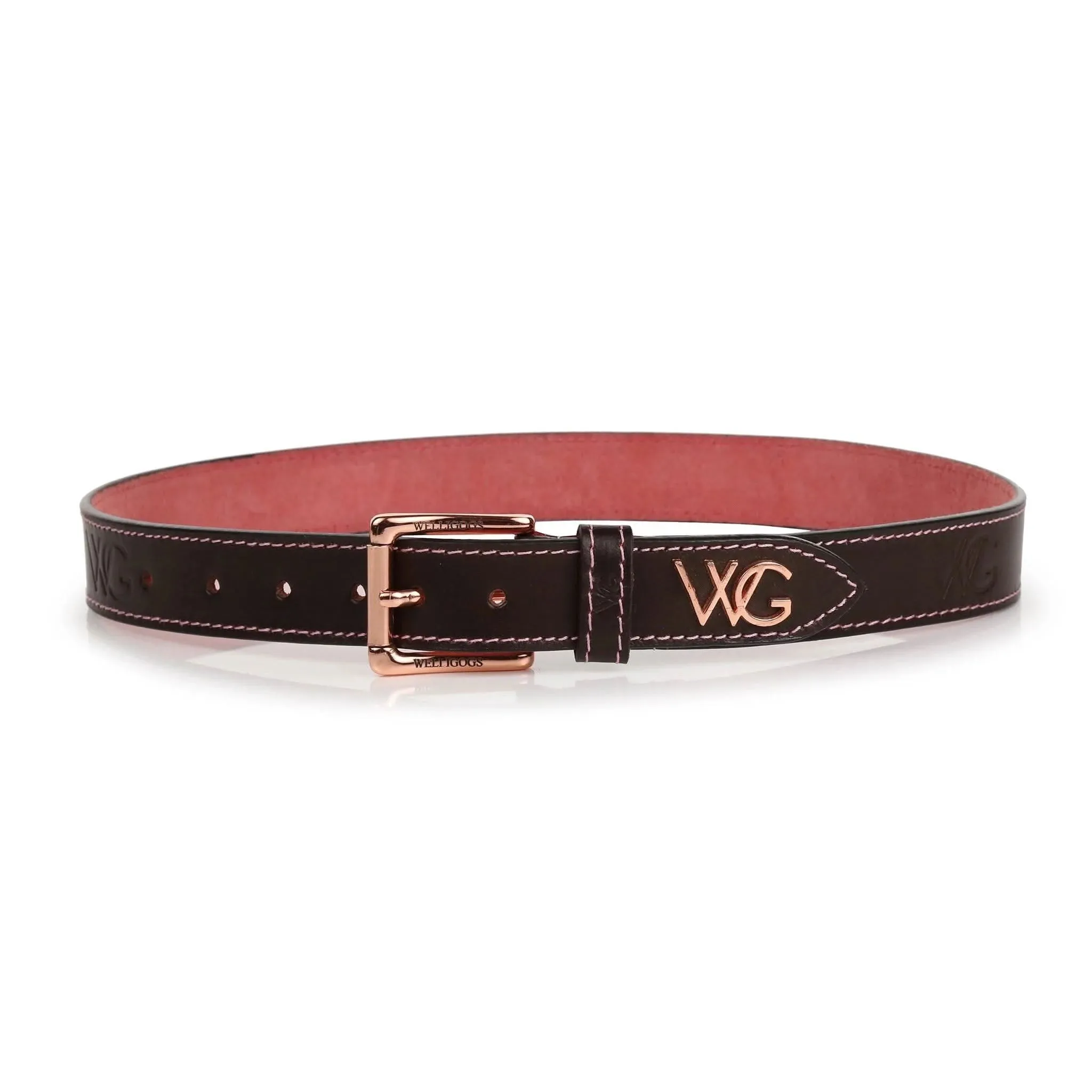 Leather Mahogany Belt