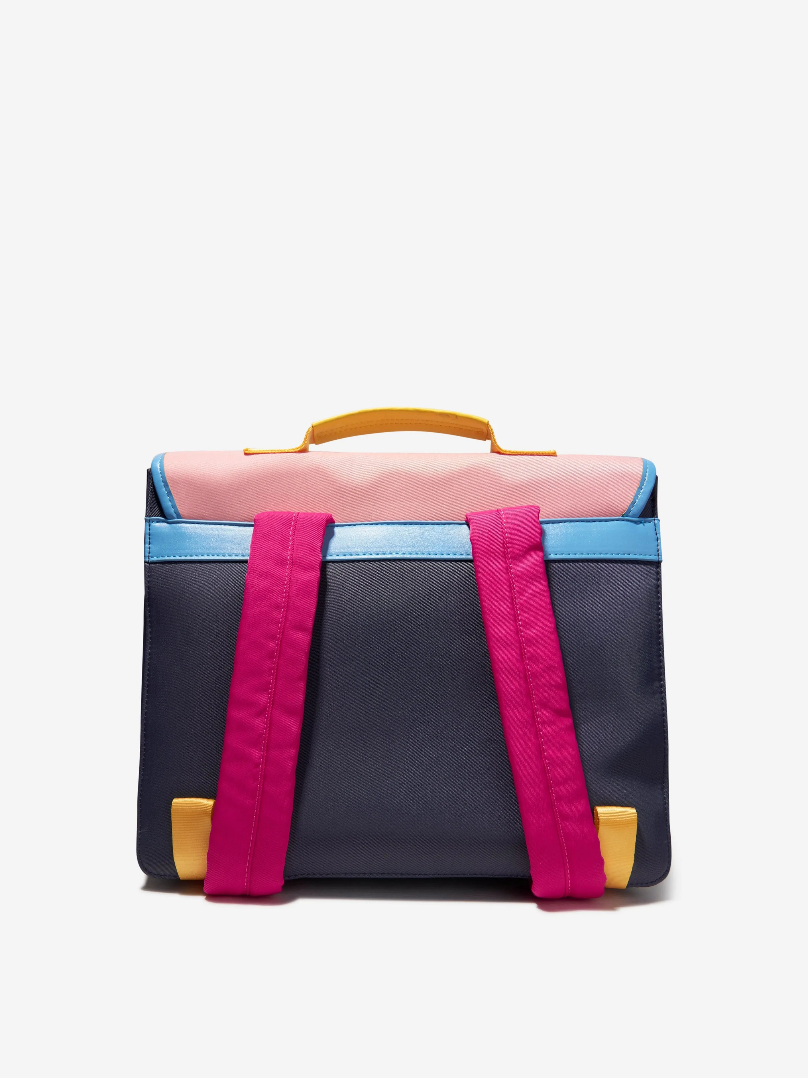 MARC JACOBS Girls Logo Print School Bag in Multicolour