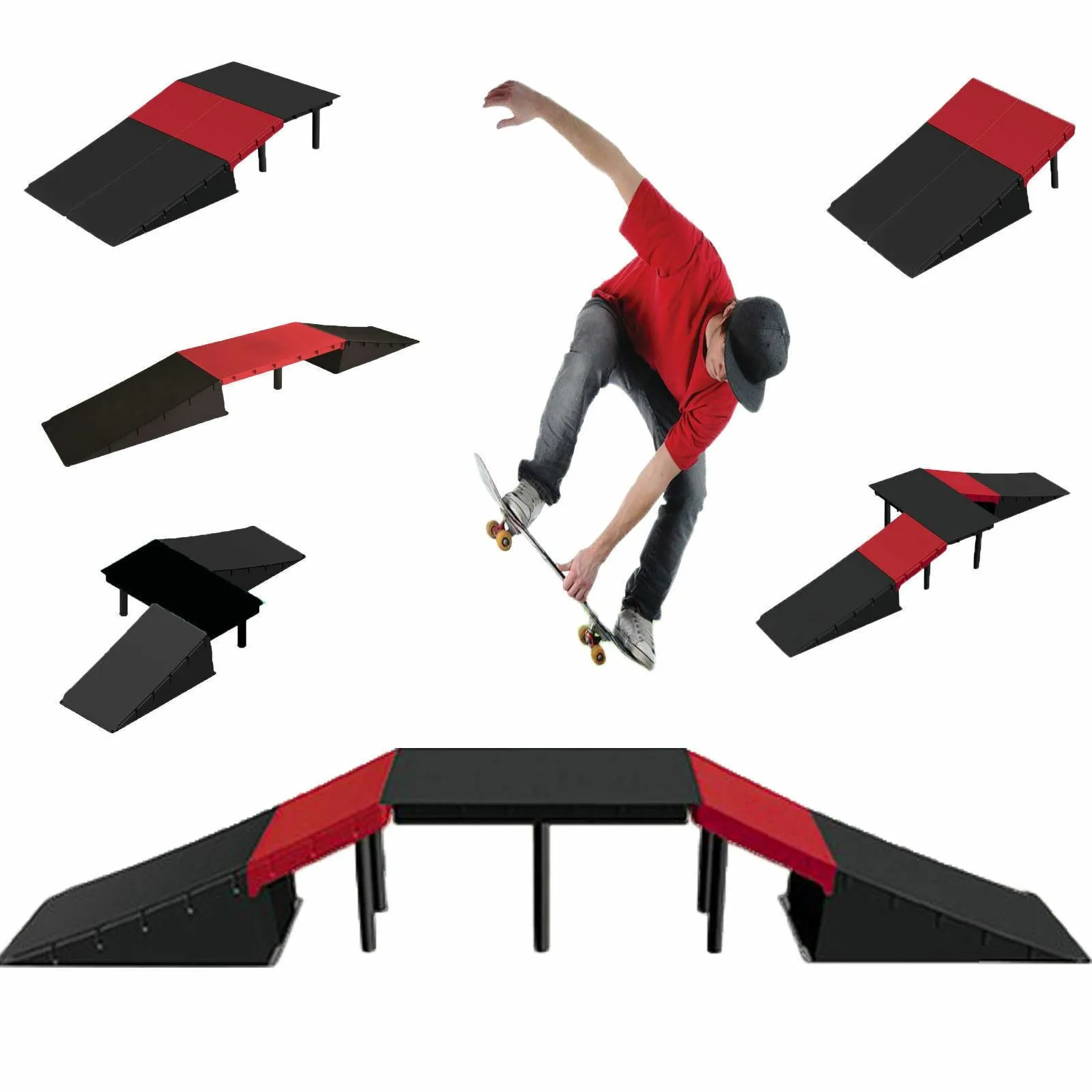 Multi-Functional 6-in-1 Ramp Set