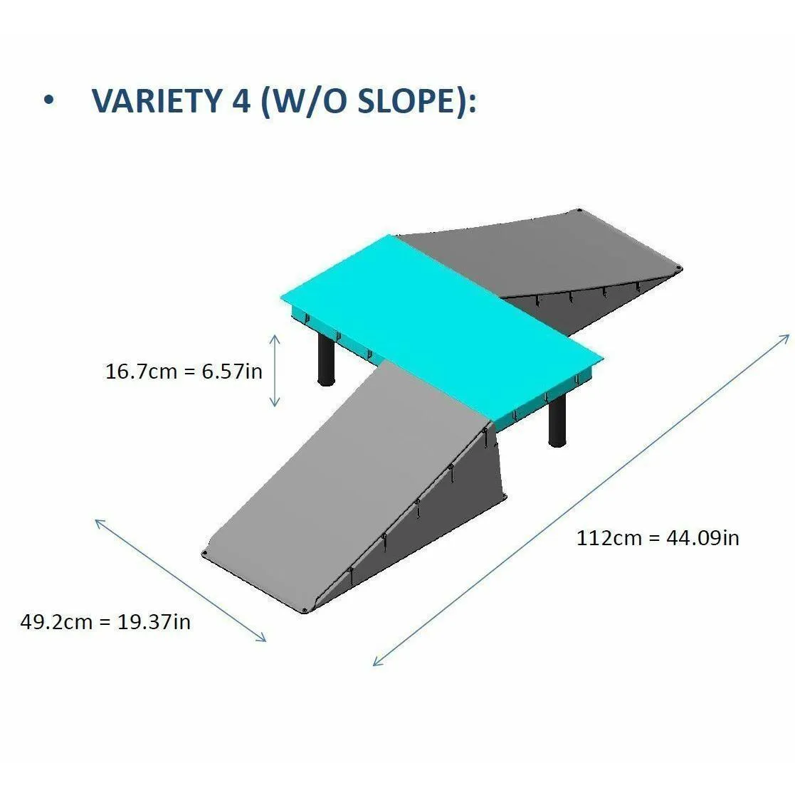 Multi-Functional 6-in-1 Ramp Set