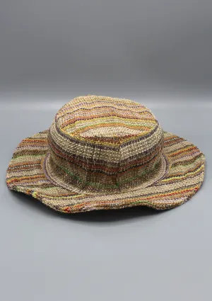 Multicolor Stylish Summer Hemp Hat