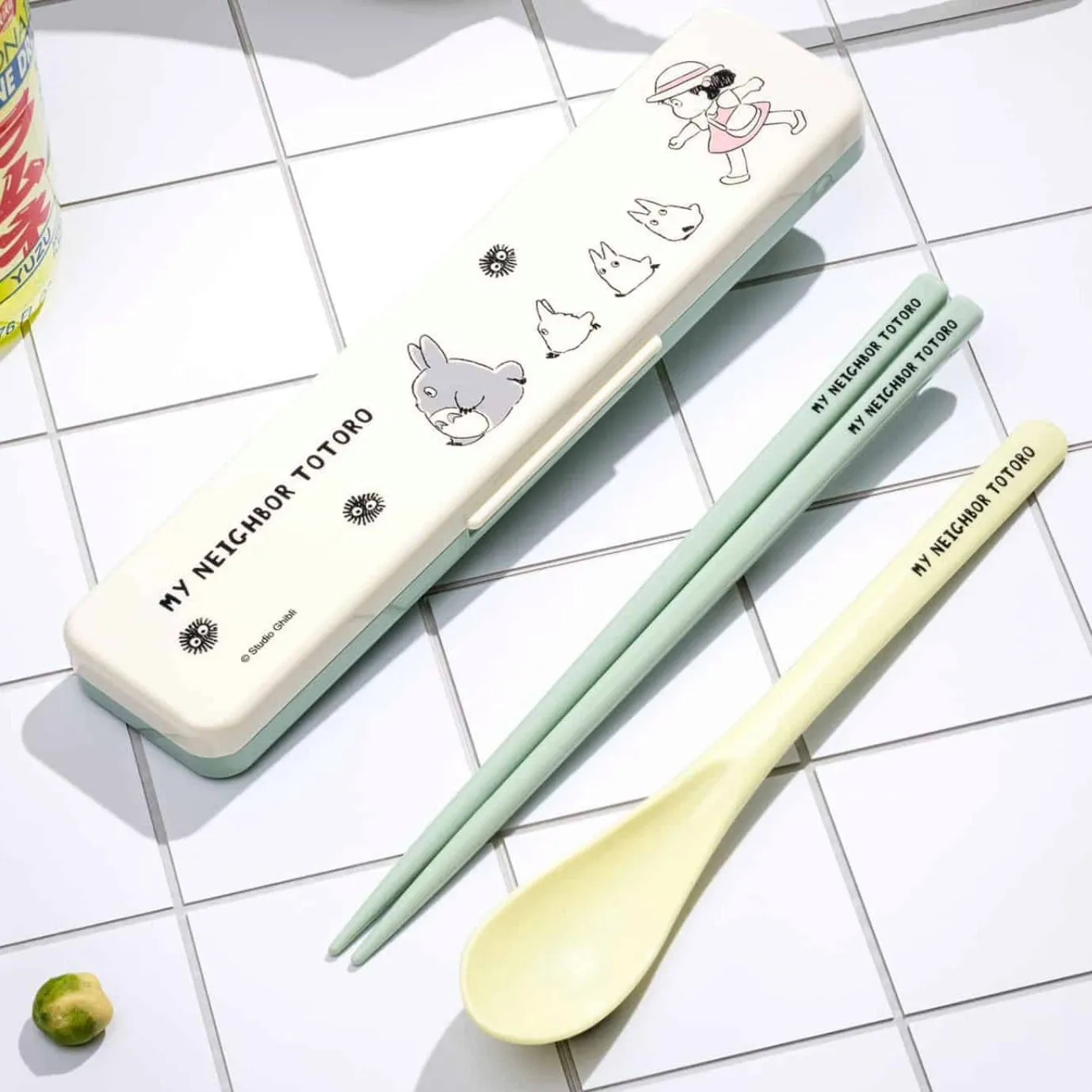 My Neighbor Totoro Marching Chopsticks and Spoon with Case