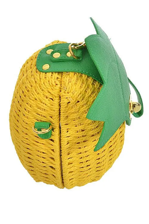 Pineapple Clutch Bag (As Seen in People Style Watch)