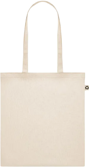 Recycled cotton shopping bag