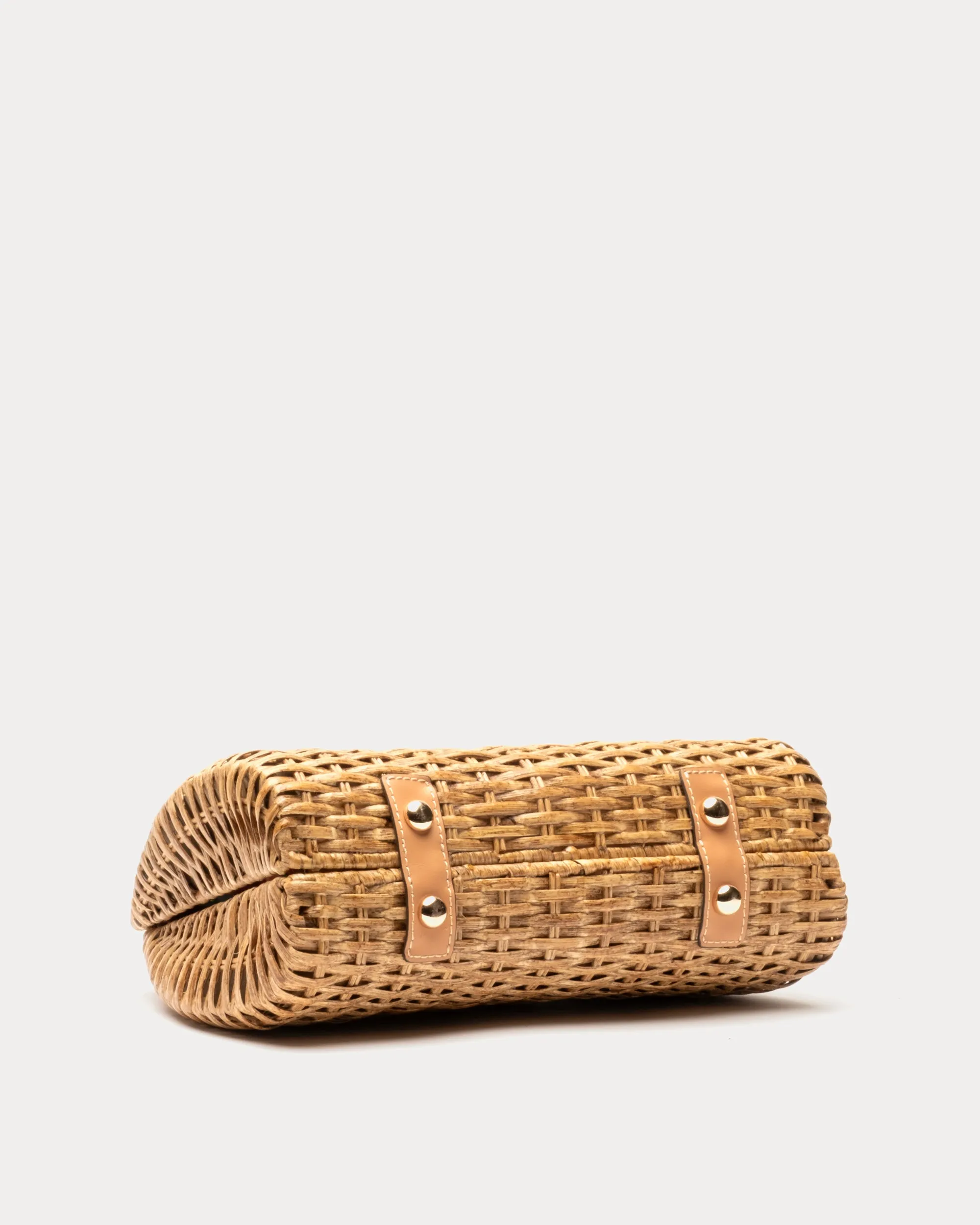 Rooster Wicker Basket Toast