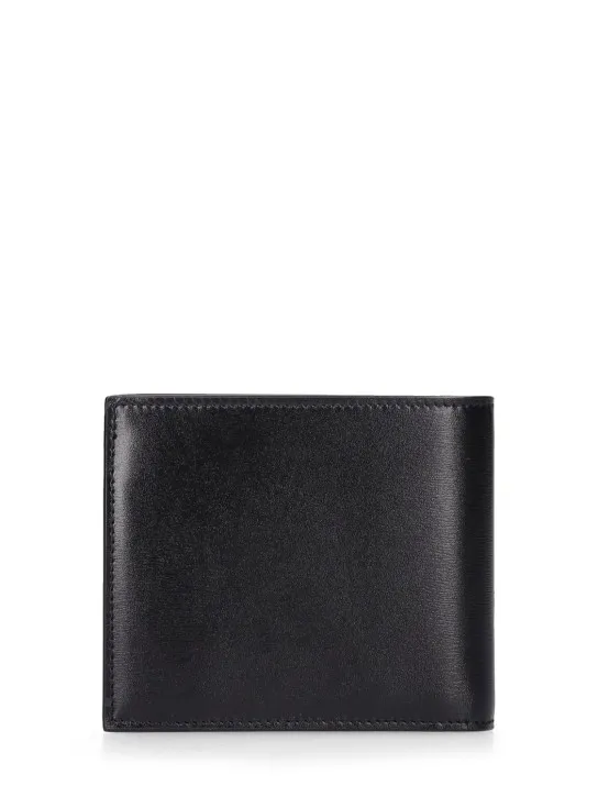 Saint Laurent   Monogram leather wallet w/ coin purse 