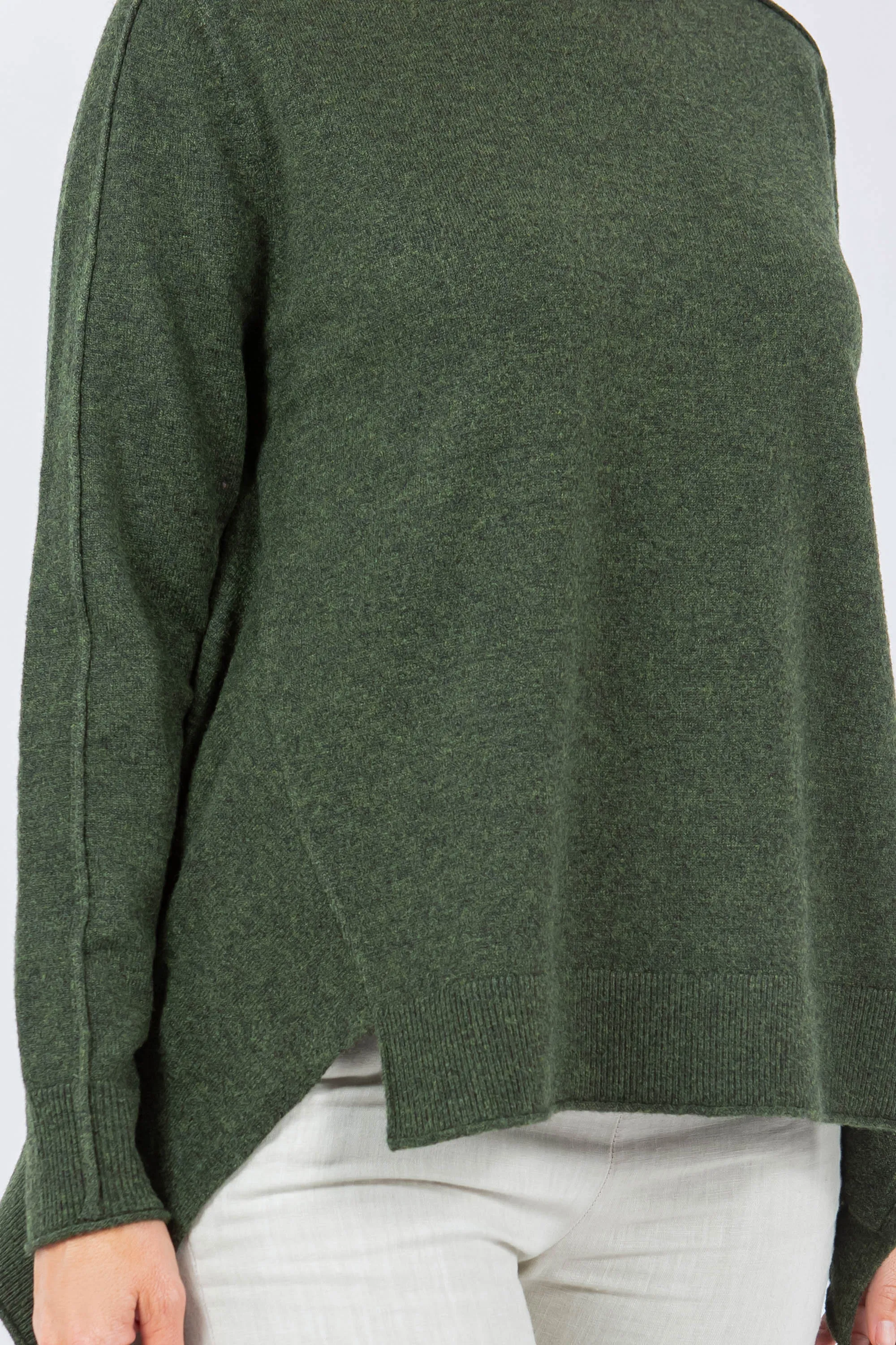 Sleek Seam Sweater