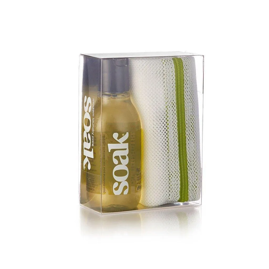 Soak - Eco wash bag gift set slim